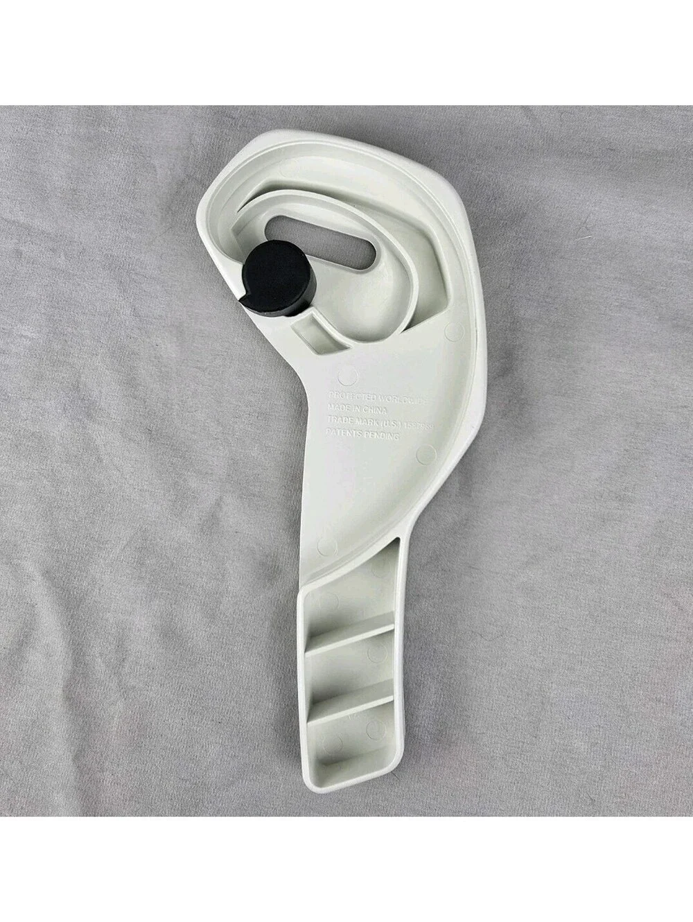 Vintage Safety Jar Opener Jar Lid Bottle Easy Open Kitchen Tool Patented White